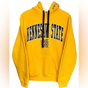 J America Kennesaw State Owls Sweatshirt Hoodie SZ M